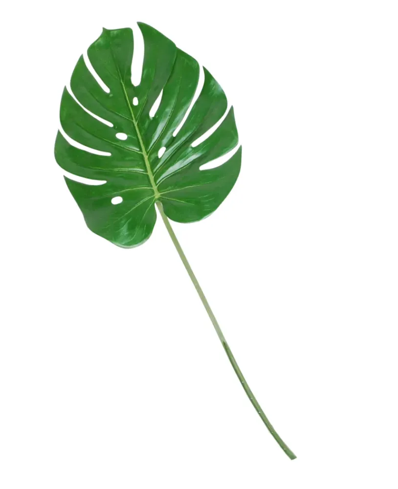 Kunstig Monstera Blad 60 cm