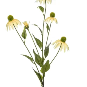 Kunstig Solhatt Stilk Gul 90cm