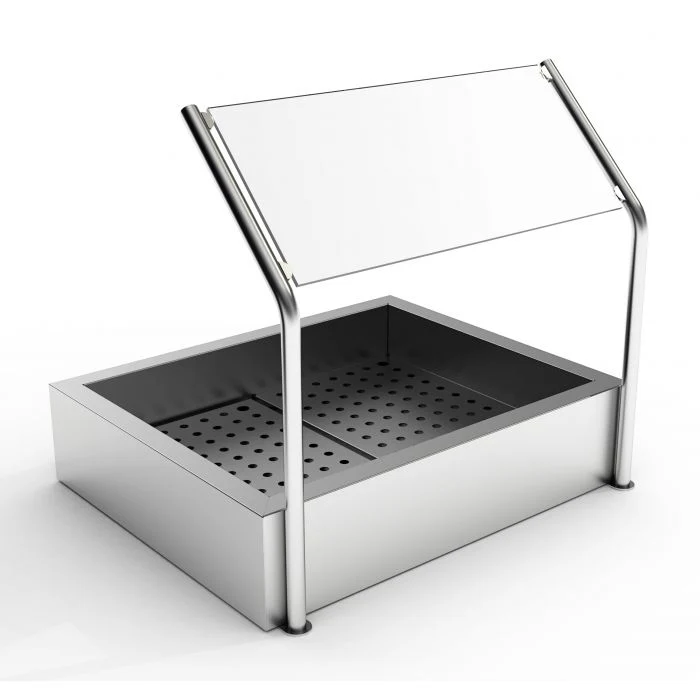 Glassdeksel 1/1 GN selvbetjening 7013.2700