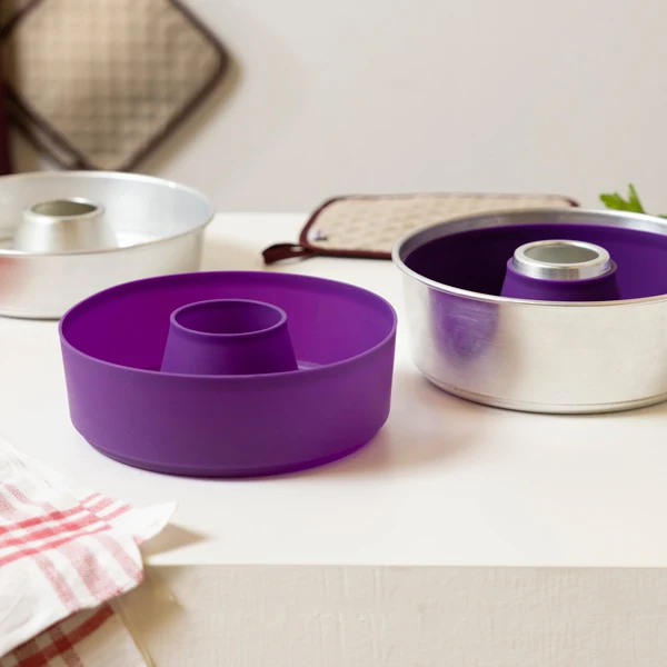 Omnia, silikonform Maxi, 3L, lilla, BPA-fri, 1851830