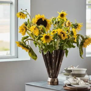 Vase Antikk brun