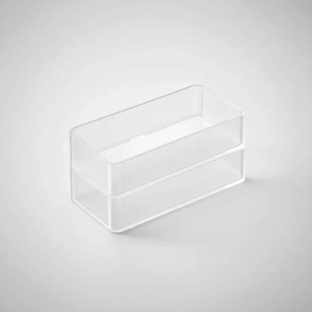 2-pk Oppbevaringsbokser medium
