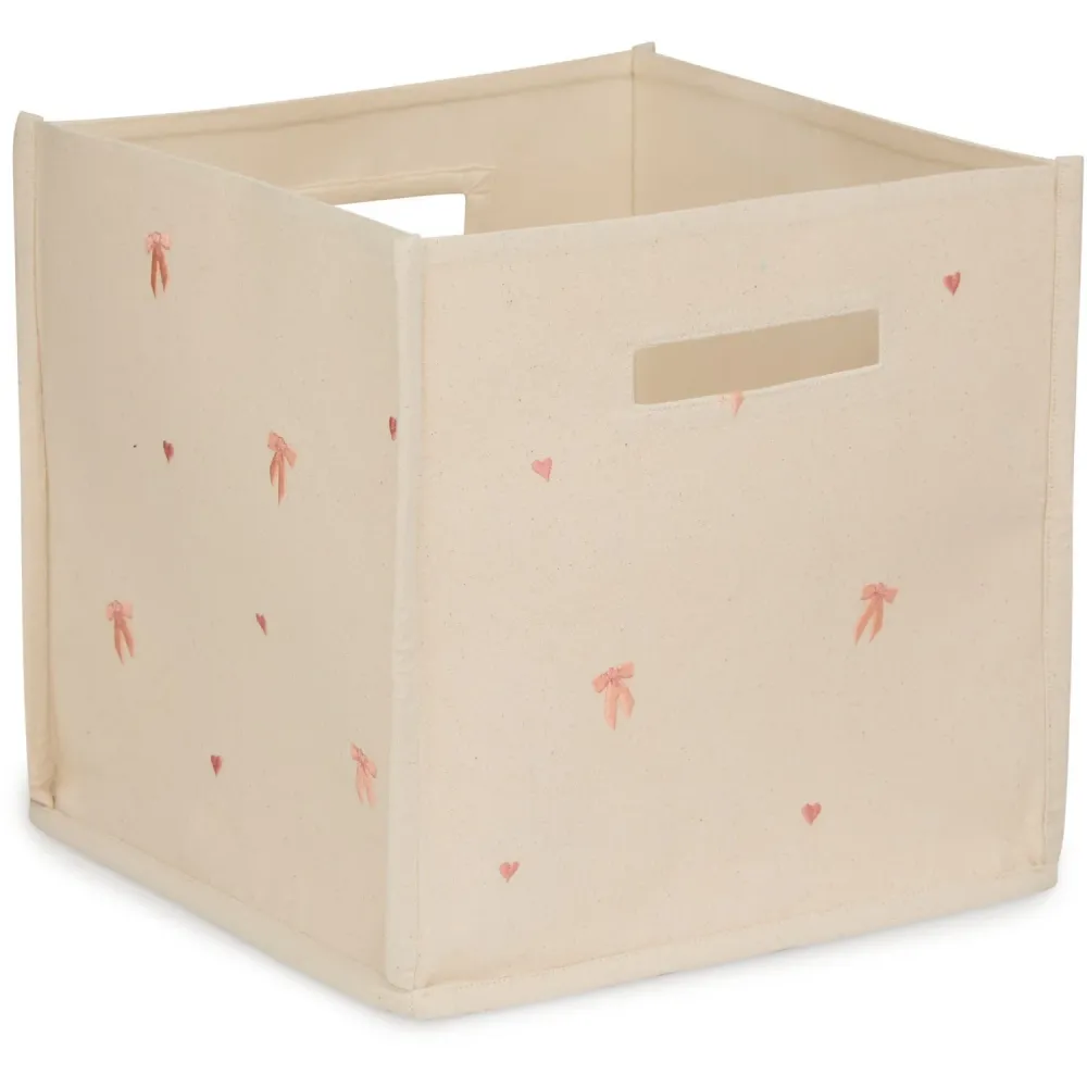 Cam Cam Copenhagen Bows Canvas Oppbevaring Kurv