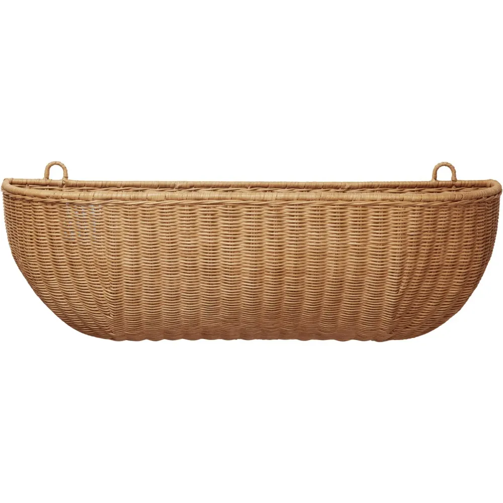Ferm Living Natural Flettet Wall Pocket