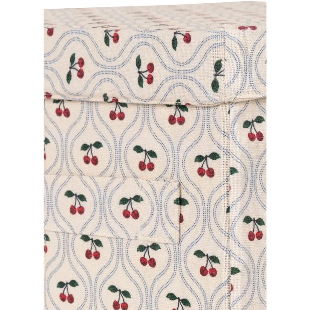 Konges Sløjd Cherry Motif Small Oppbevaringskurv