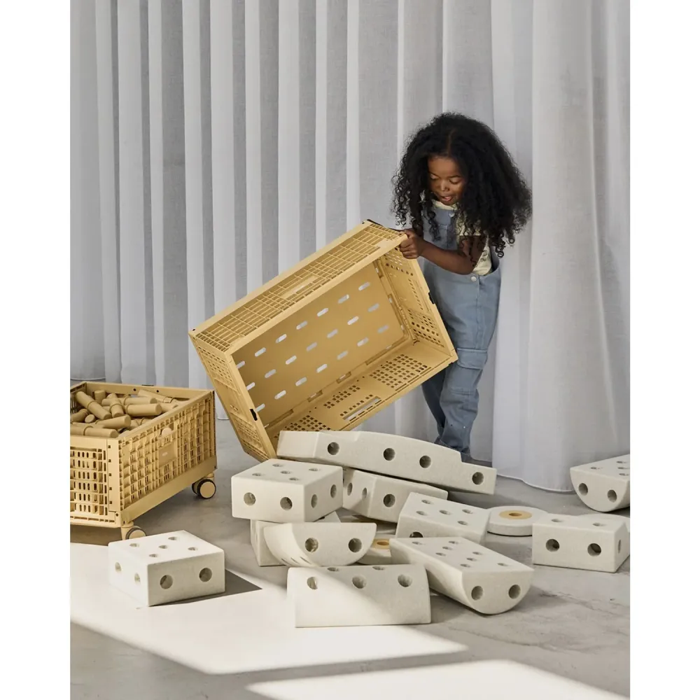 MODU Honey Yellow Oppbevaring Crate