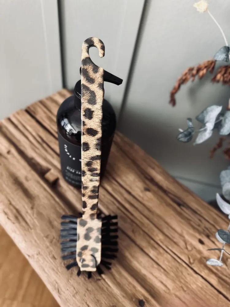Oppvaskbørste leopard