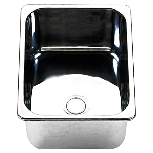 Barka, Pantry-vask, Rustfritt stål, 28,2 x 34,2 cm, 0,8 mm tykkelse