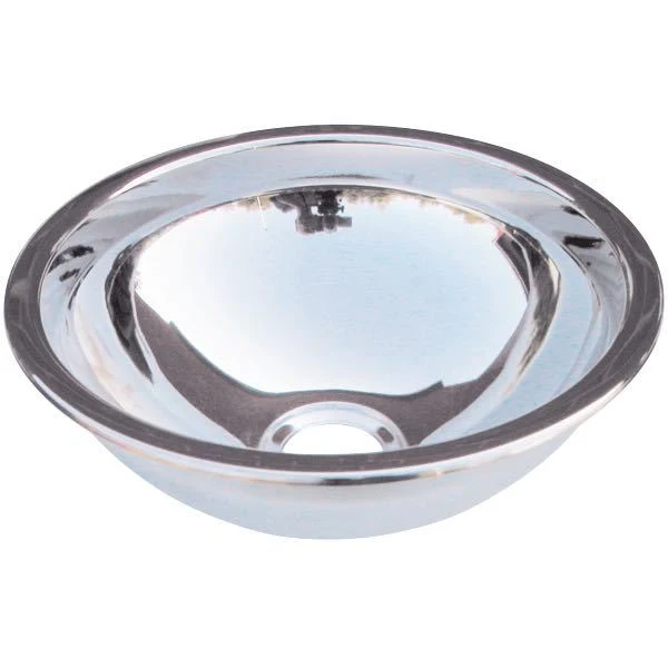 Barka, Rund stålvask 29,3 cm, Dybde 120 mm, Hullstørrelse 260 mm, Rustfritt stål