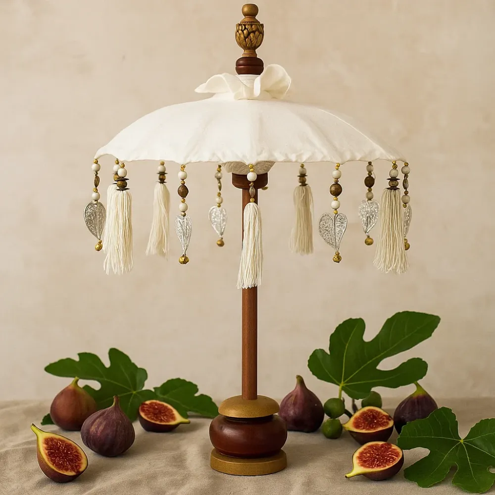 Hjemmedekor Parasoll Lerret Naturlig 40cm Bali