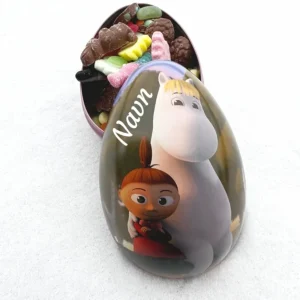Mummi Påskeegg med Navn Lille My og Snorkfrøken