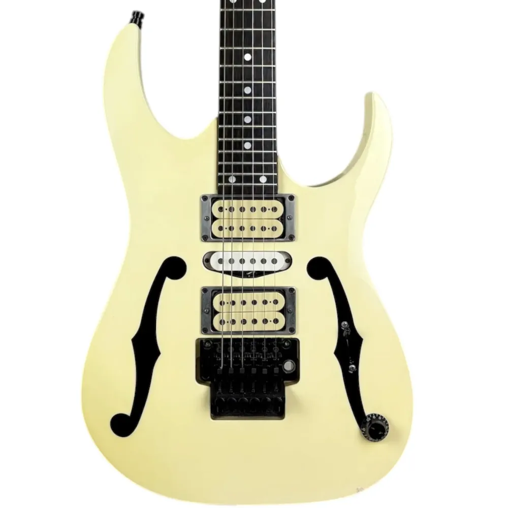 Ibanez Japan PGM30 Paul Gilbert Signatur 1995 - Vintage Hvit