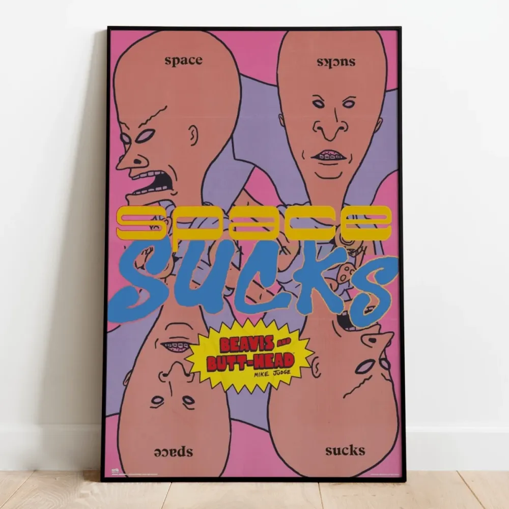 Beavis and Butthead Plakat Space Sucks