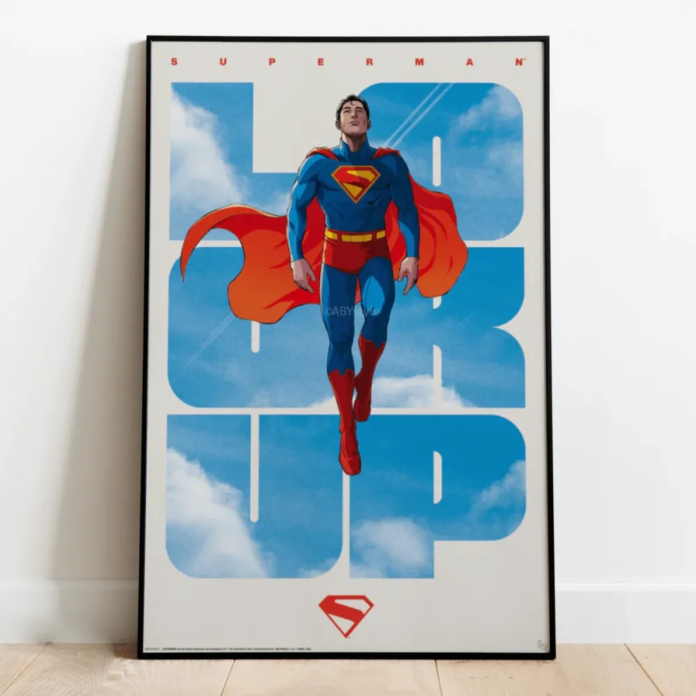 DC Comic's Superman Plakat Look Up