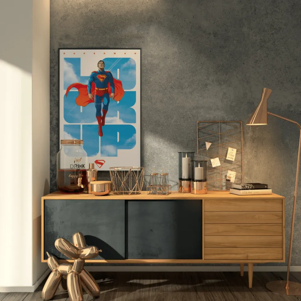 DC Comic's Superman Plakat Look Up