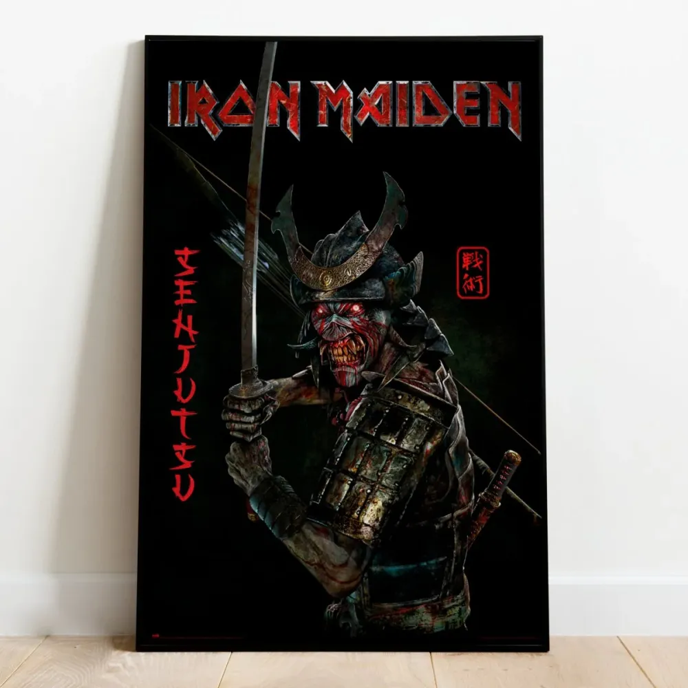 Iron Maiden Plakat Senjutsu