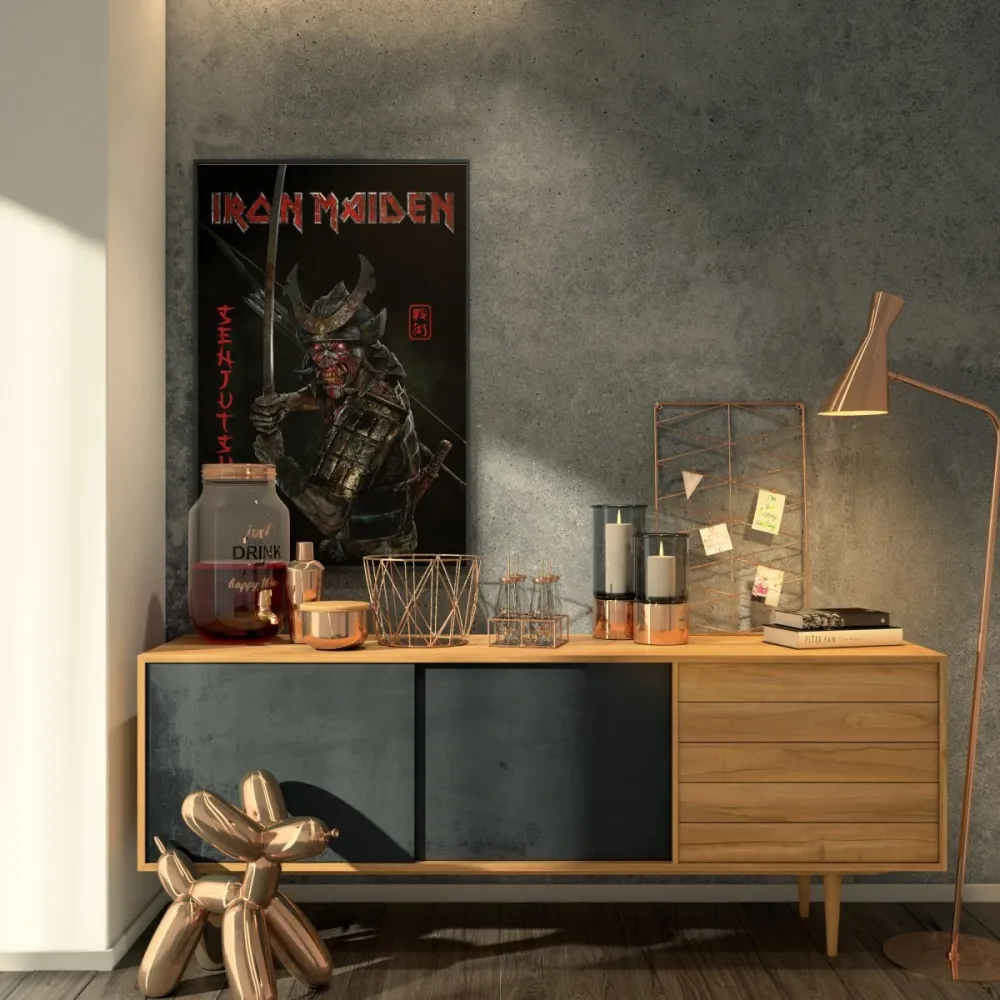 Iron Maiden Plakat Senjutsu