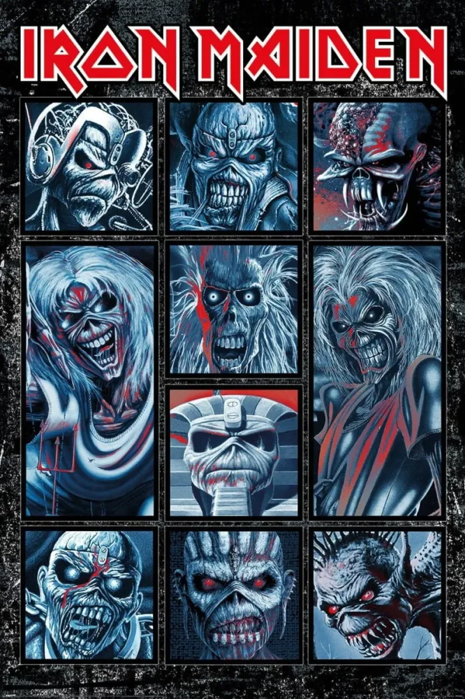 Iron Maiden Plakat Ten Eddies