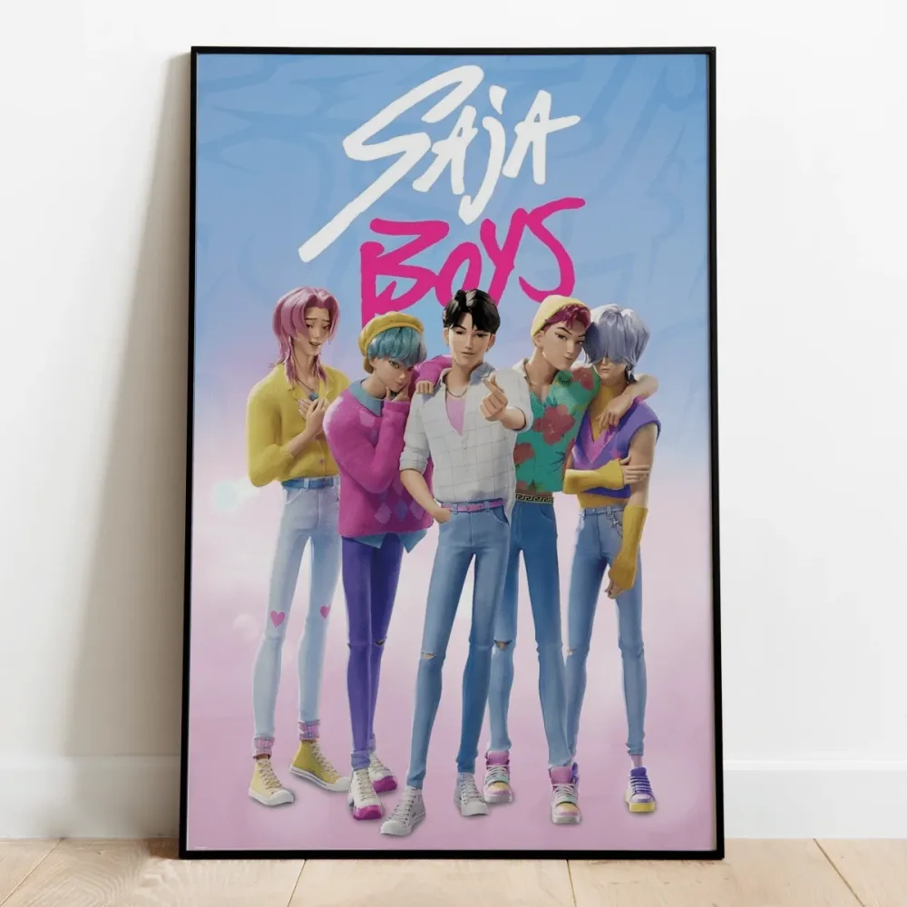K-POP Demon Hunters Plakat Saja Boys