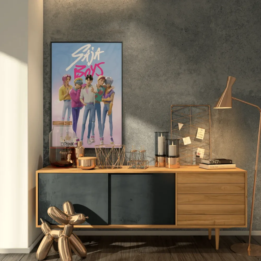 K-POP Demon Hunters Plakat Saja Boys