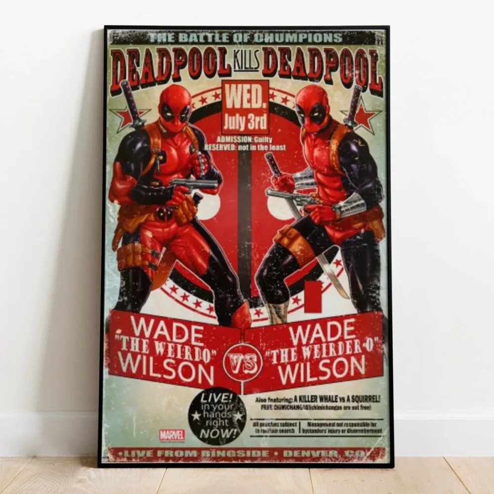 Marvel's Deadpool Plakat Kill Champion