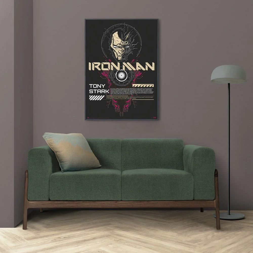Marvel's Iron Man Selvlysende plakat