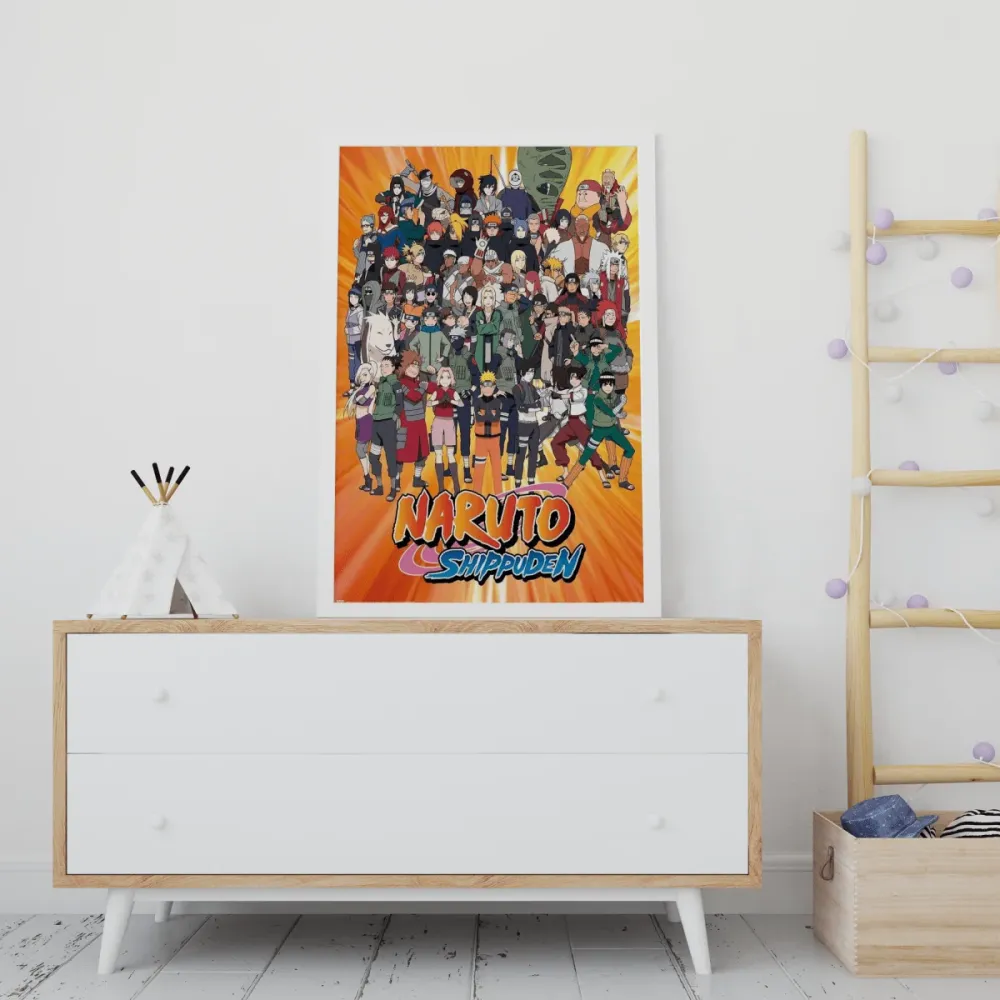 Naruto Plakat Characters