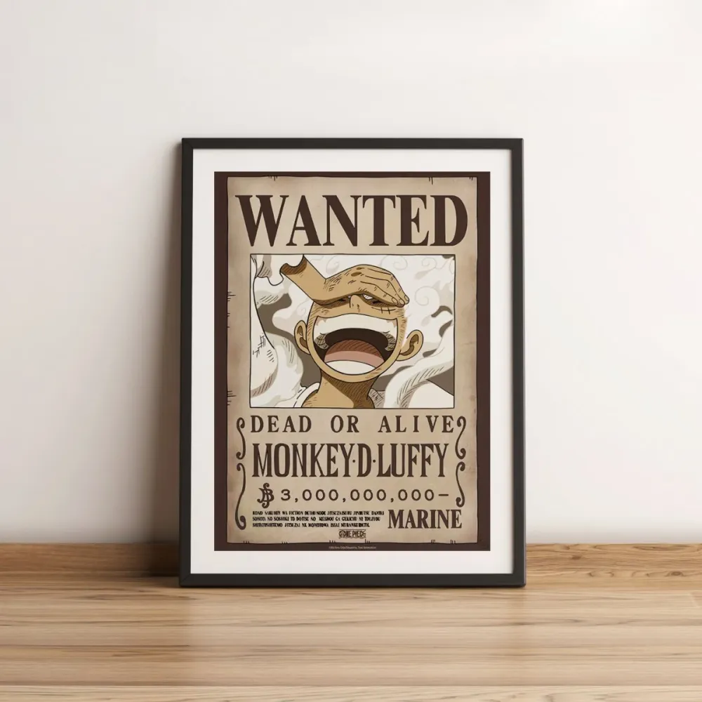 One Piece Plakat 52 x 38 cm Wanted Luffy Wano