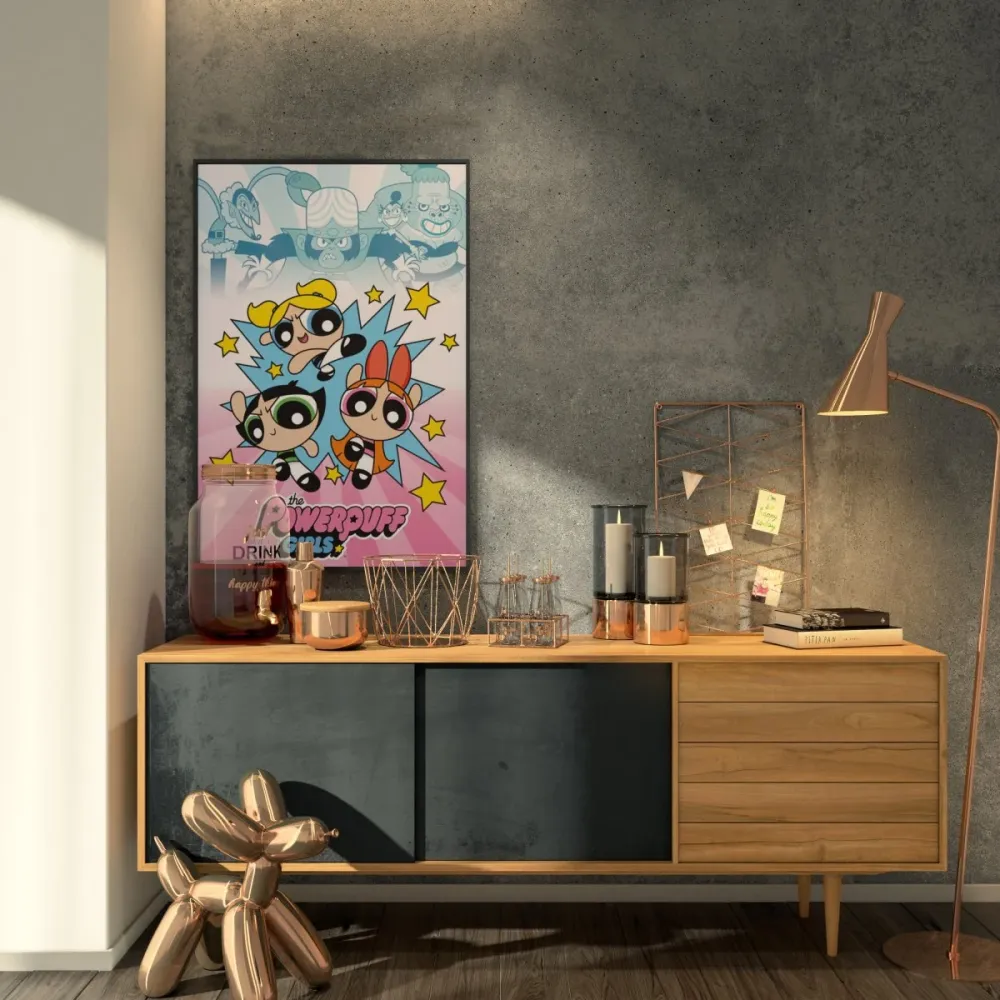 Powerpuff Girls Plakat Pow