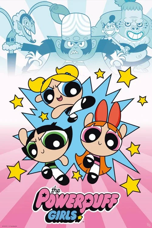 Powerpuff Girls Plakat Pow