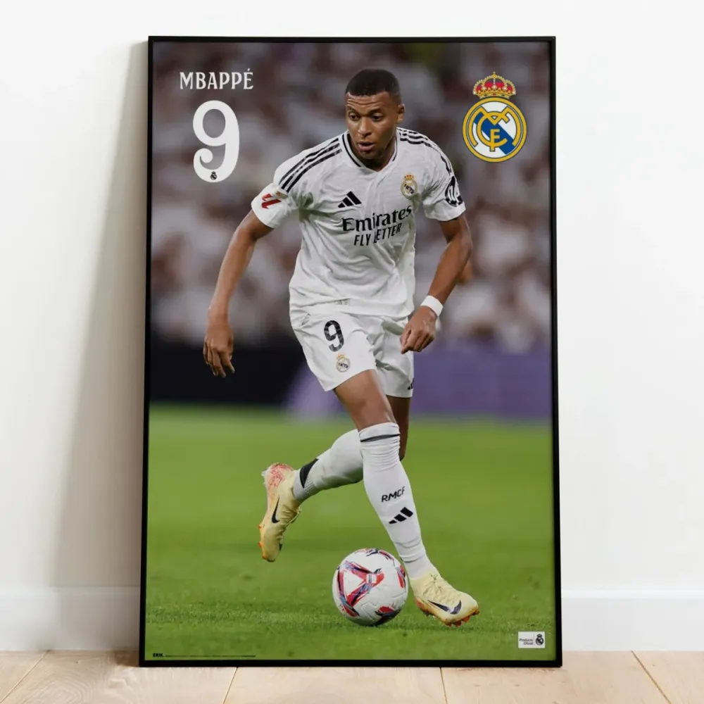 Real Madrid Plakat Mbappe