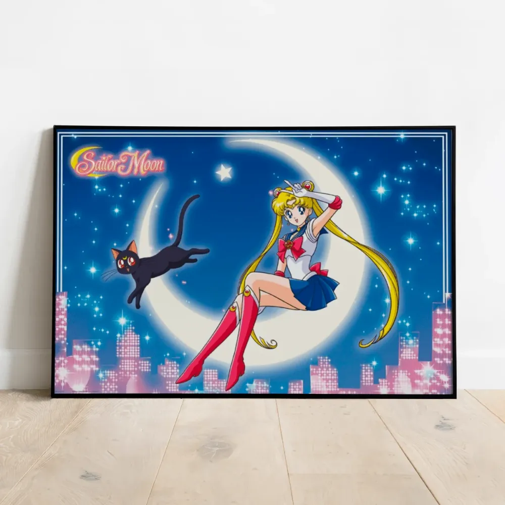 Sailor Moon Plakat Luna