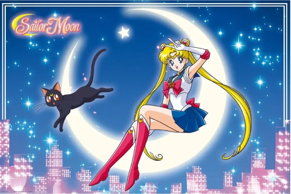 Sailor Moon Plakat Luna