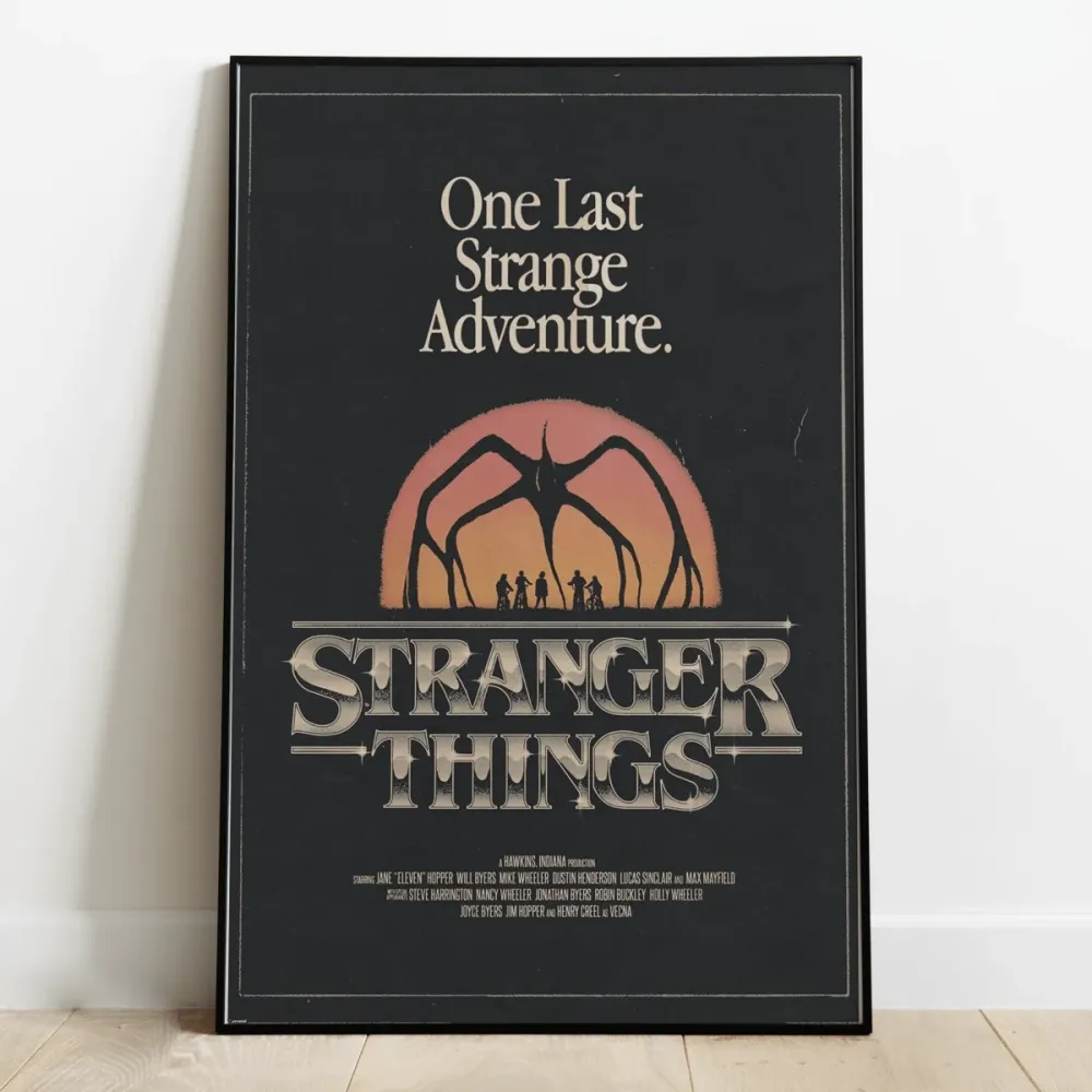 Stranger Things Plakat Mind Flyer