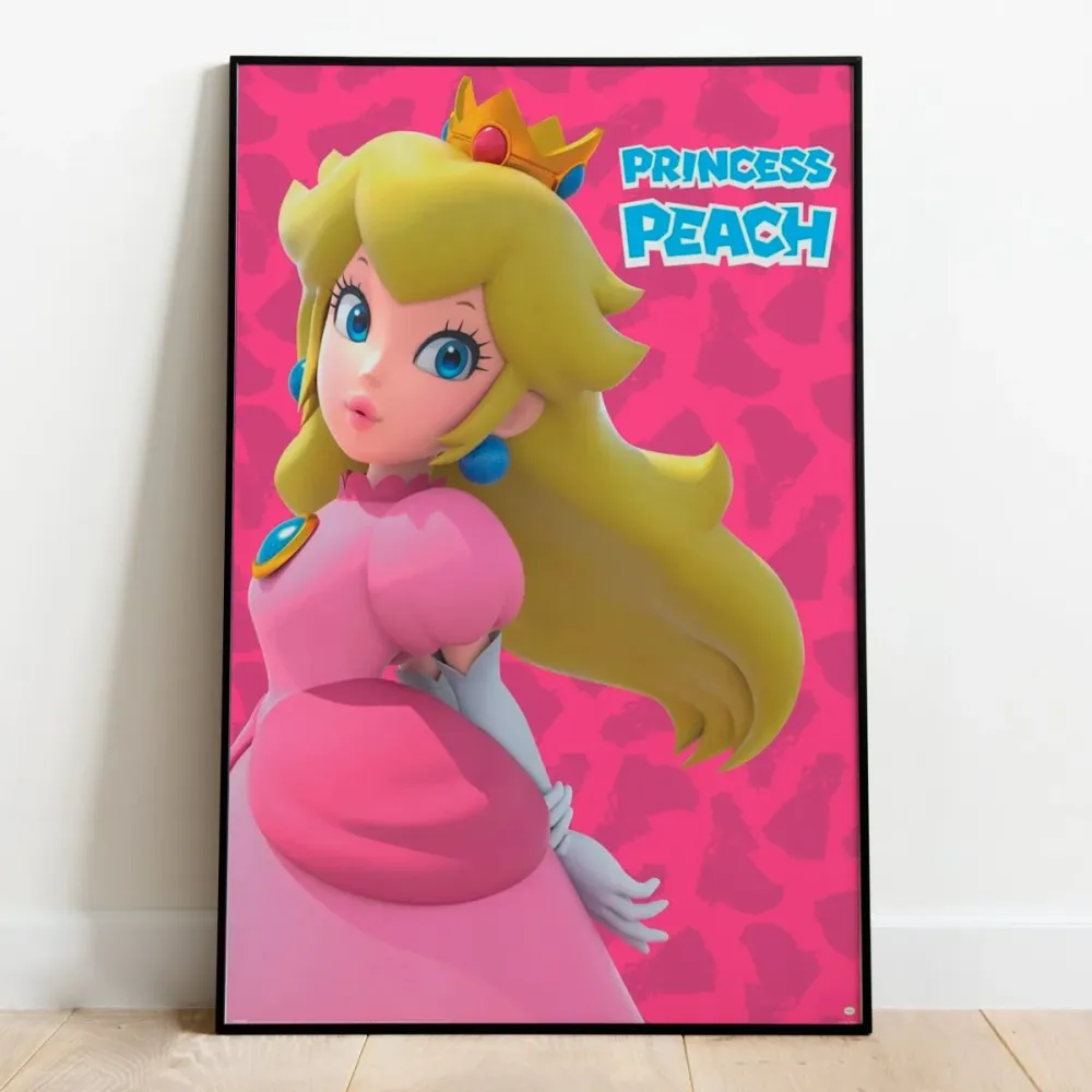 Super Mario Plakat Princess Peach