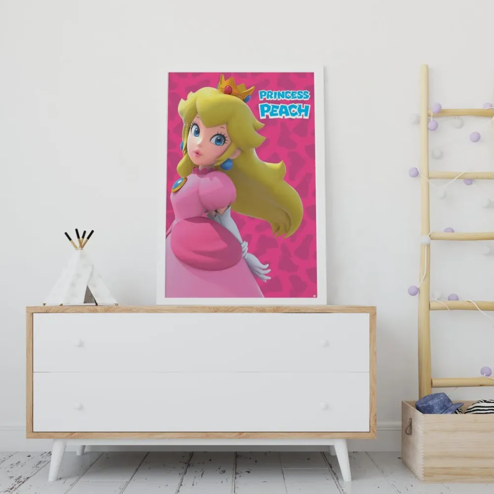 Super Mario Plakat Princess Peach