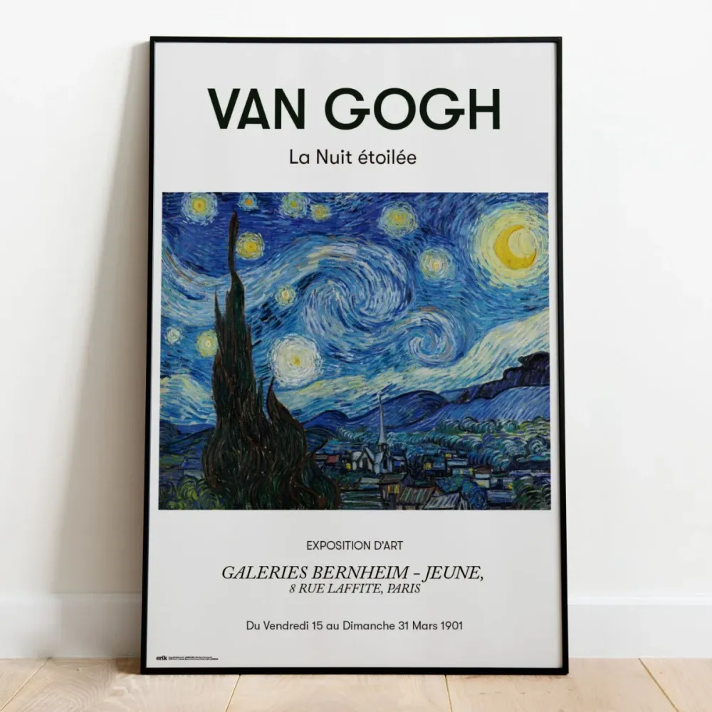 Van Gogh Stjernenatt Plakat