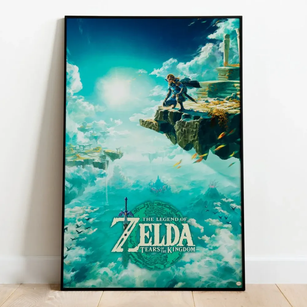 Zelda Plakat Tears Kingdom Hyrule Skies
