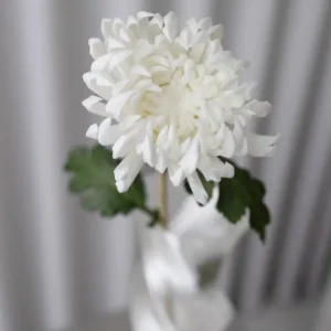 Artificial Cactus Dahlia hvit