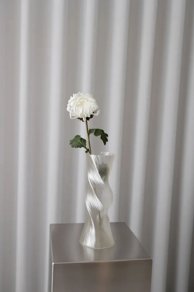 Artificial Cactus Dahlia hvit