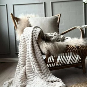 Plaid SUPER SOFT - Sand