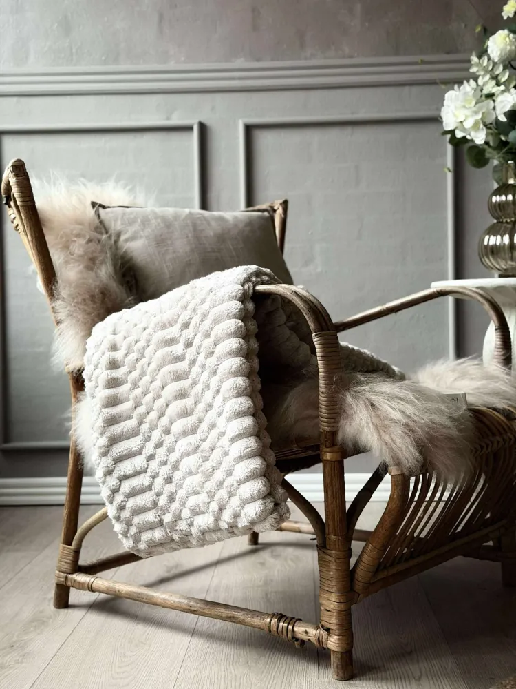 Plaid SUPER SOFT - Sand