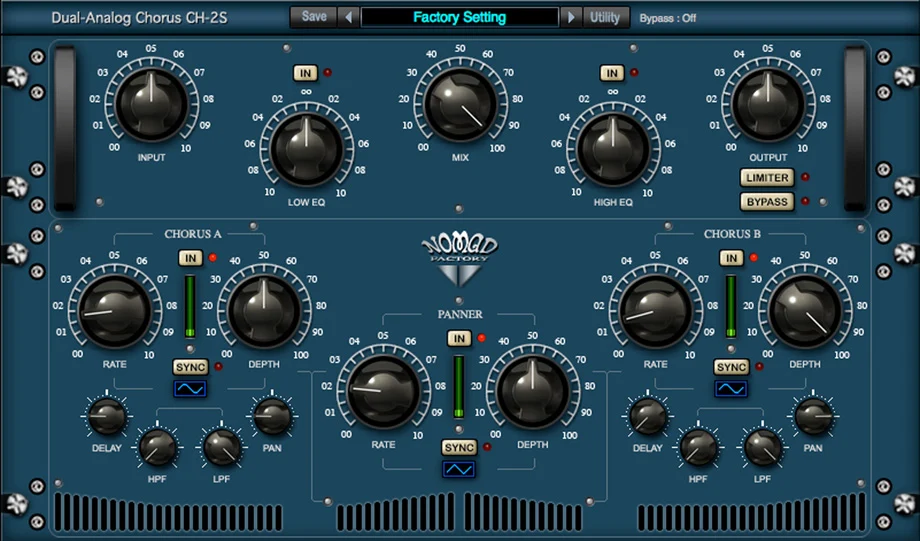Blue Tubes Analog Chorus CH2S