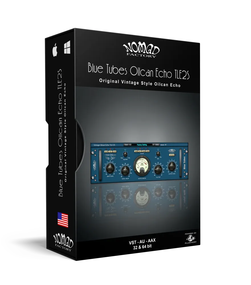 Blue Tubes Oilcan Echo TLE2S