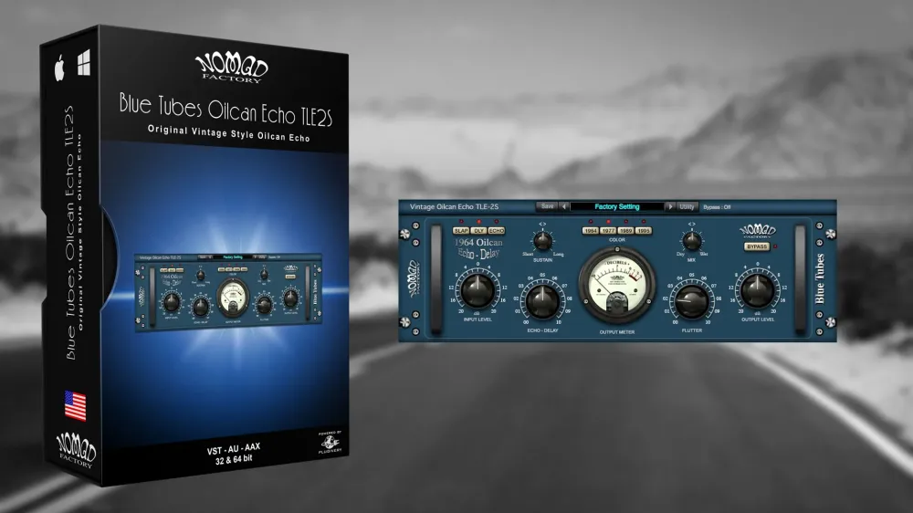 Blue Tubes Oilcan Echo TLE2S