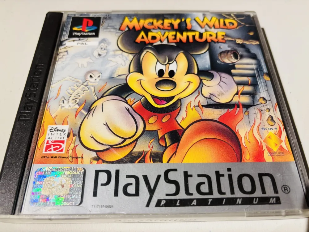Mickey's Wild Adventure (Platinum). PS1.