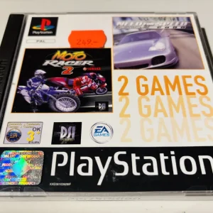 Moto Racer 2 / NFS Porsche 2000. PS1.