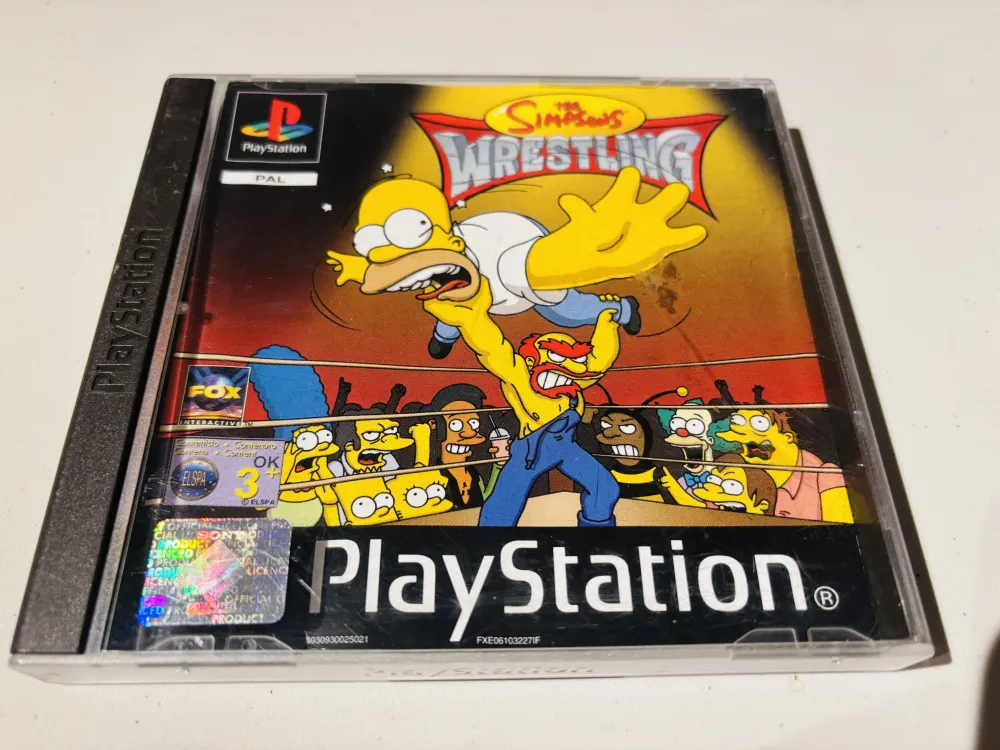 Simpsons Wrestling. PS1.