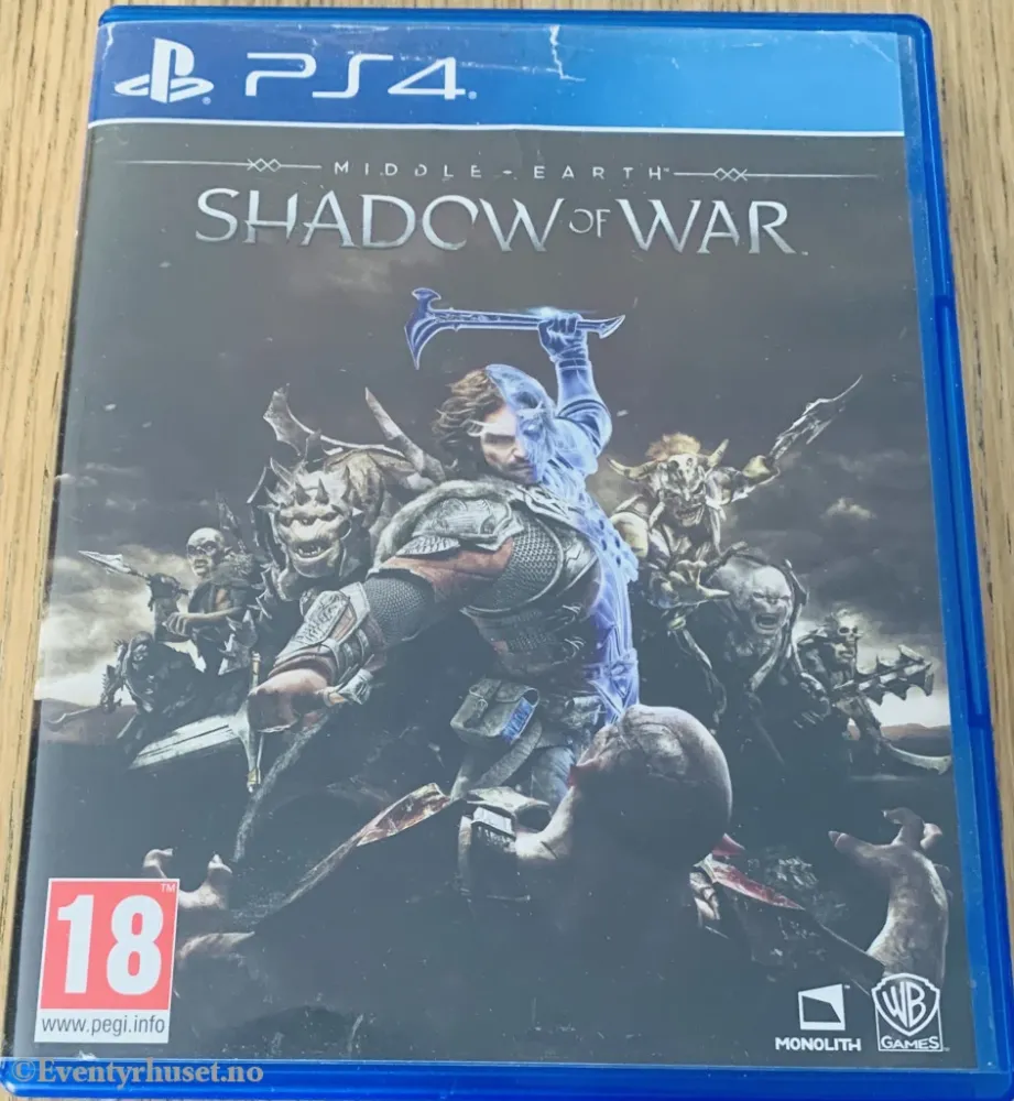 Middle-earth: Shadow War. PS4.