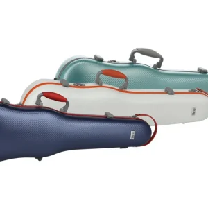 PURE GEWA Form shaped violin cases Polycarbonate FUN - 4/4 - 1/2 (Blue / Black)